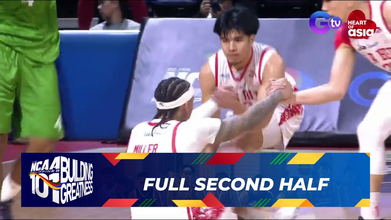 FULL SECOND HALF - San Beda Red Lions vs Benilde Blazers | NCAA Season 101 Semifinals