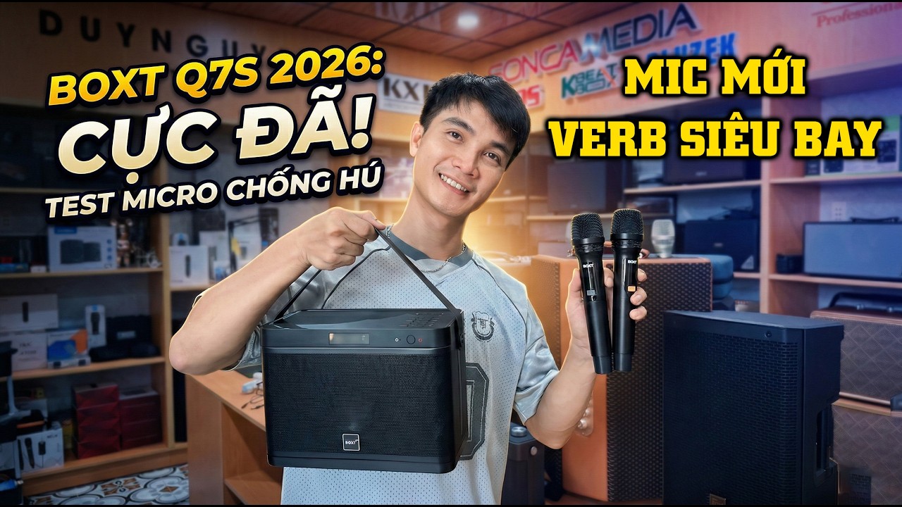 Đánh giá Loa BOXT Q7S 2026: Bản nâng cấp có đáng tiền? (Test thực tế)