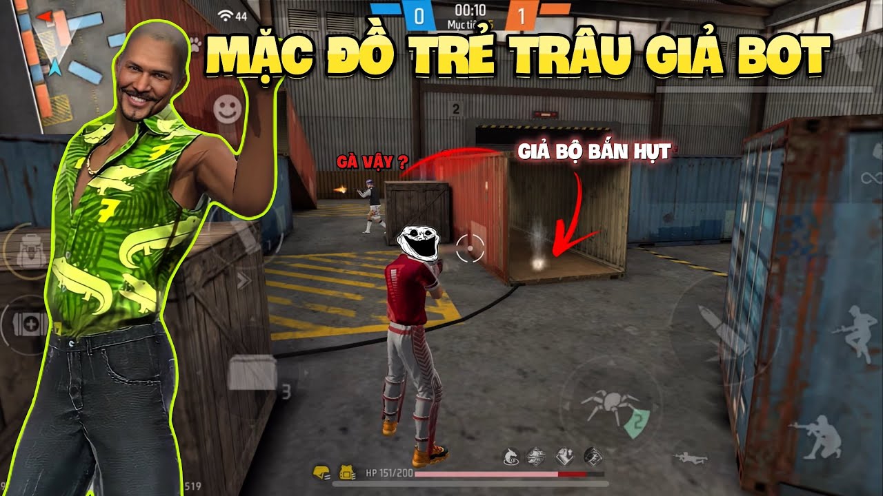 Mặc Đồ Free Giả Trẻ Trâu Bắn Gà và Cái Kết !