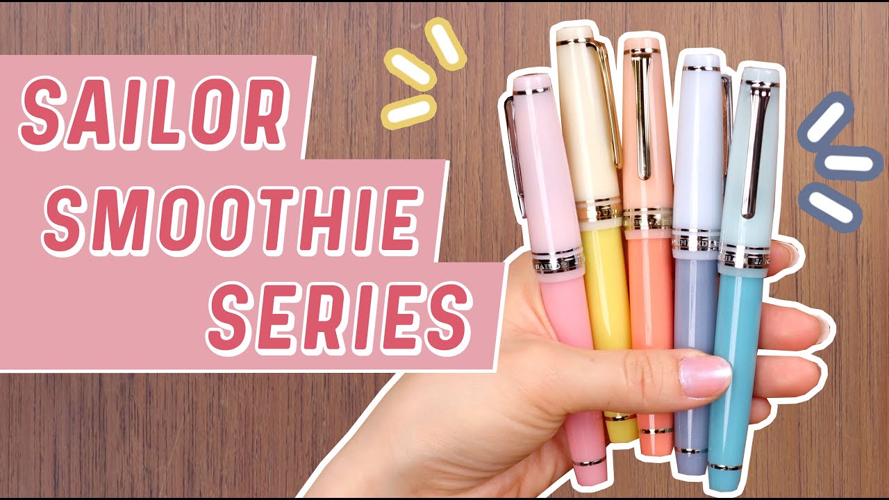 Unboxing the Sailor Smoothie Pro Gear Series