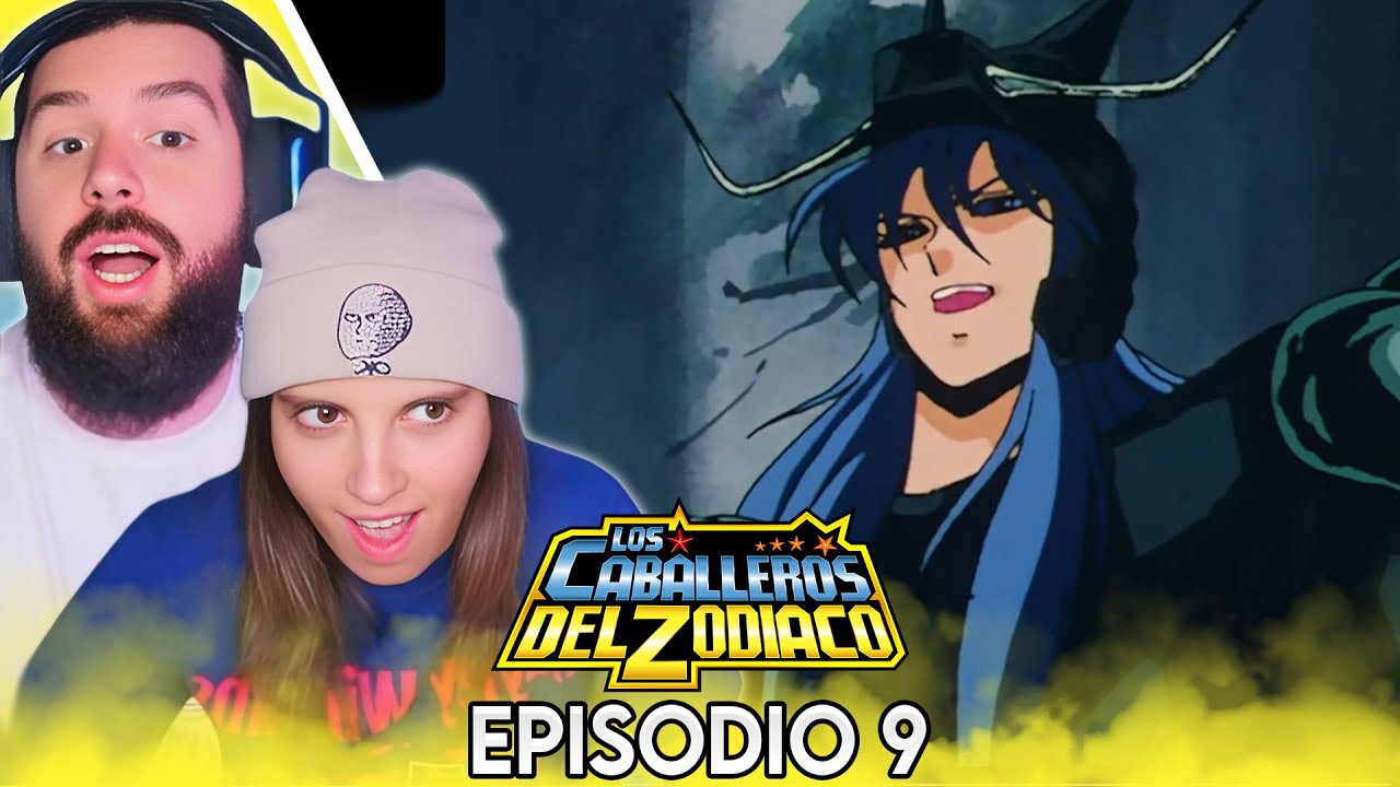¡LOS CABALLEROS OSCUROS! - REACCIÓN EPISODIO 9 LOS CABALLEROS DEL ZODIACO (SAINT SEIYA)