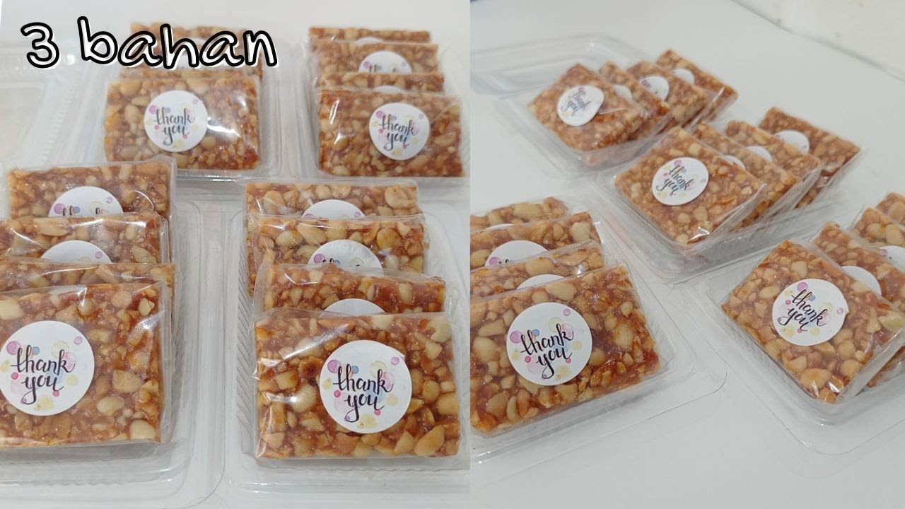 IDE JUALAN KUE TRADISIONAL CUMA 3 BAHAN / TENG TENG KACANG GULA PASIR