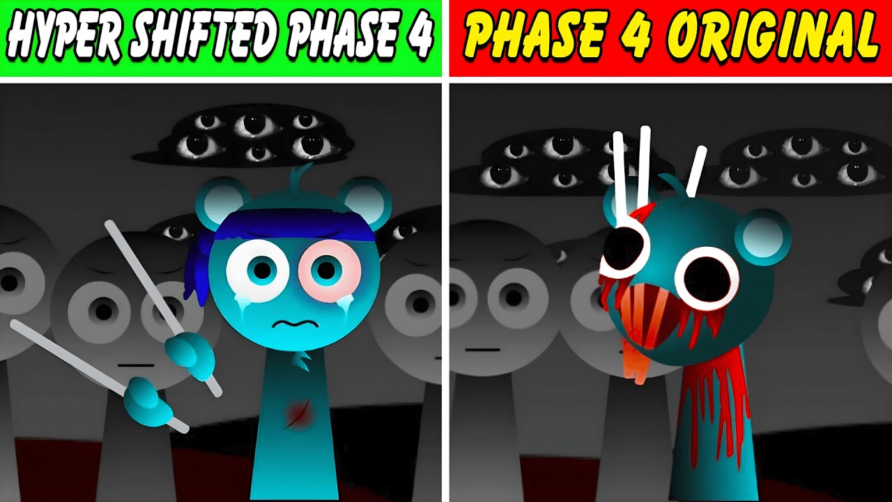 Incredibox Sprunki: Hyper Shifted Phase 4 But Phase 4 Original (Best Mod)