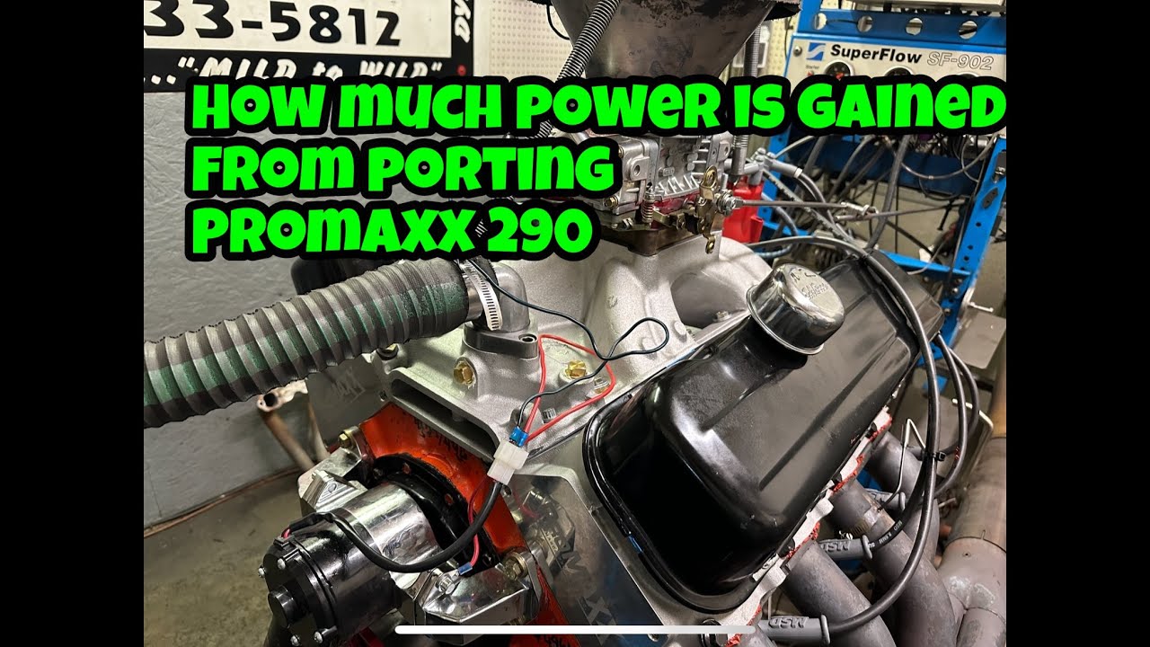 Что показали портированные головки Promaxx 290 на динамометре?
