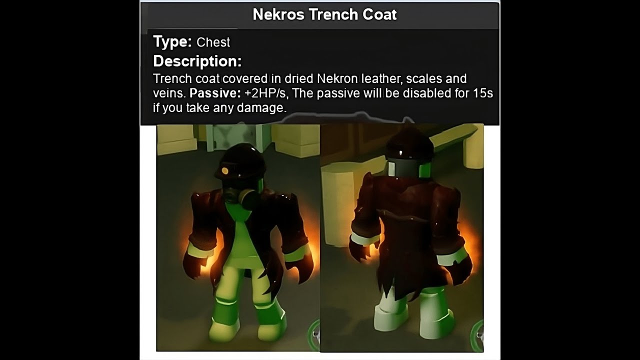 getting Nekros Trench Coat - Rise of the dead