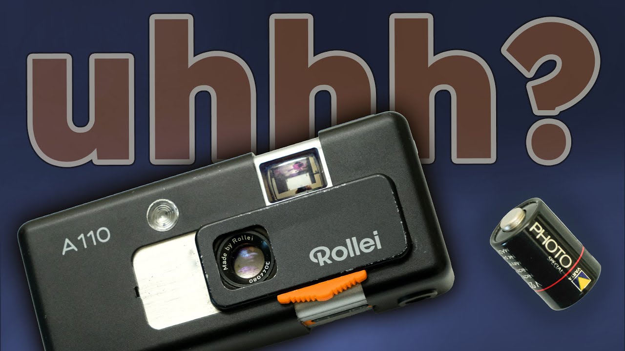 The Rollei A110 is kinda tricky to open