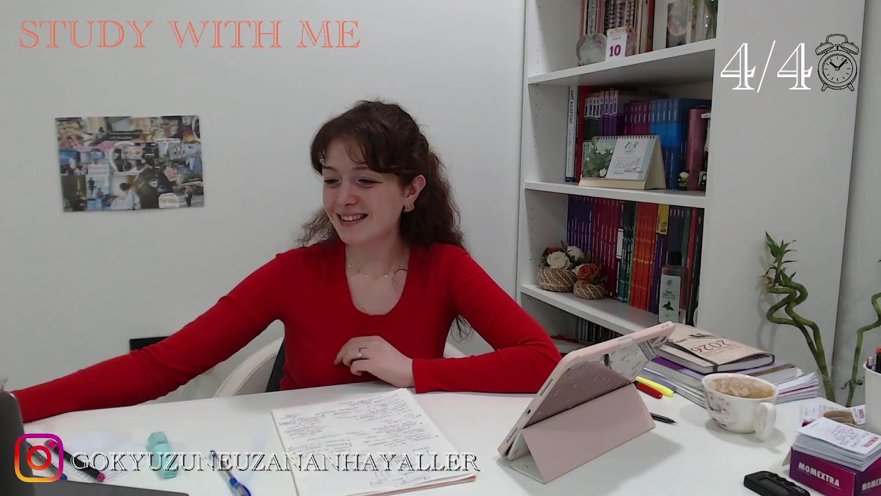 HER GÜN BİRLİKTE DERS ÇALIŞIYORUZ // STUDY WİTH ME 8 HOURS
