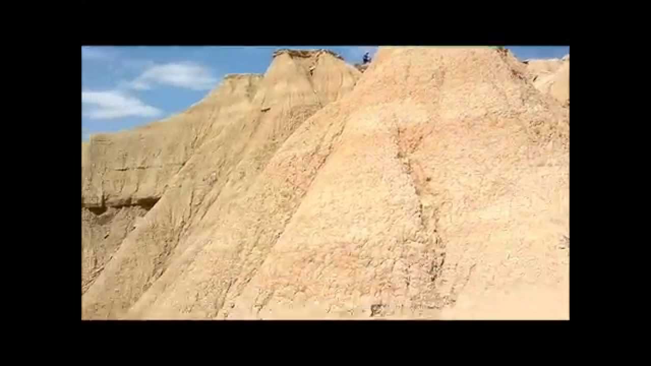 Bardenas Reales en MTB. Paso de los ciervos en BTT