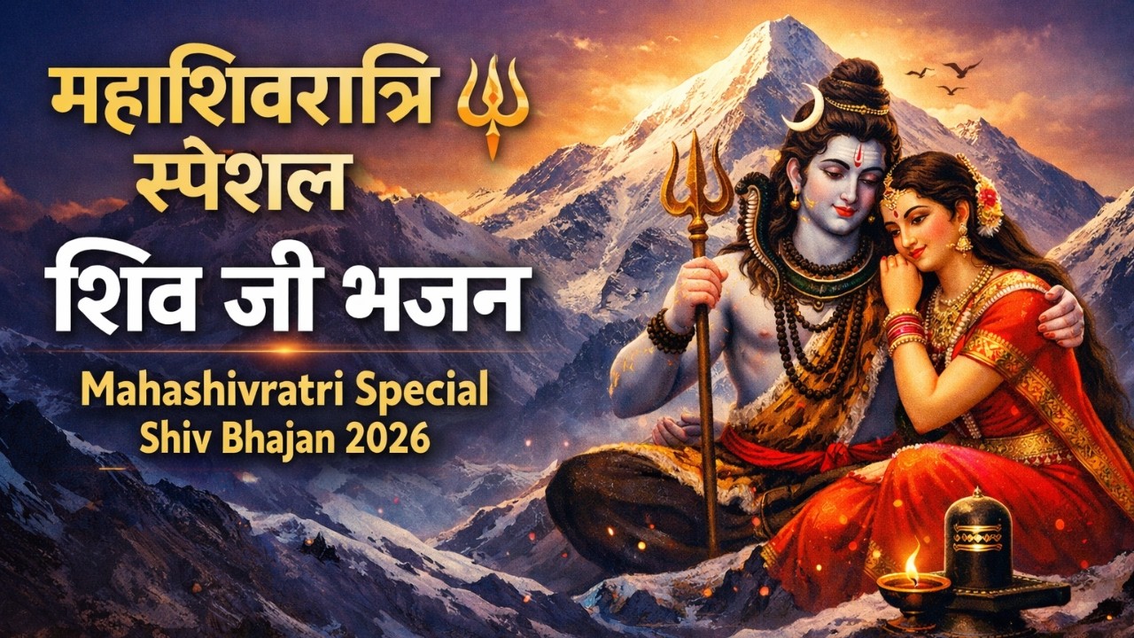 महाशिवरात्रि स्पेशल 🔱 शिव जी भजन | Mahashivratri Special Shiv Bhajan | Non Stop Bhajans 2026 🕉️