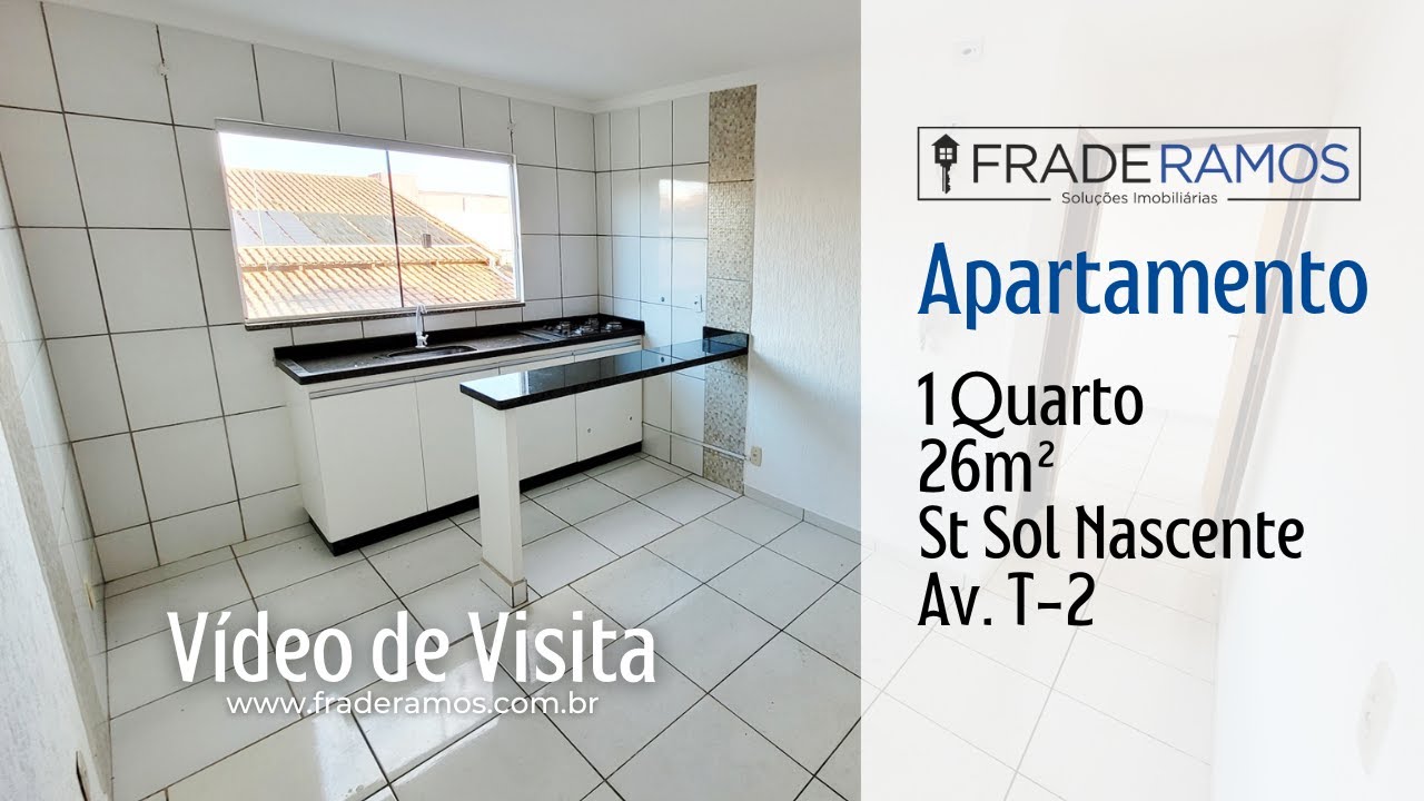 [vídeo de visita] Kitnet no Setor Sol Nascente | Faculdade Cambury | 1 quarto | Goiânia - GO