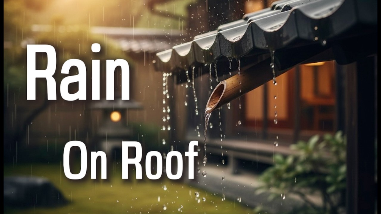 Rain on Roof – 11 Hours Cozy Rain Sounds for Sleep & Relaxation