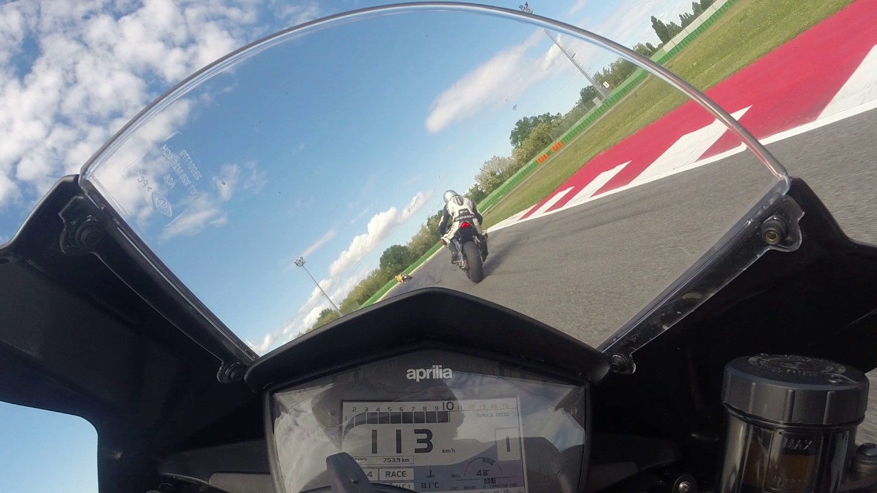 test ride exclusive rsv4 rf 2017