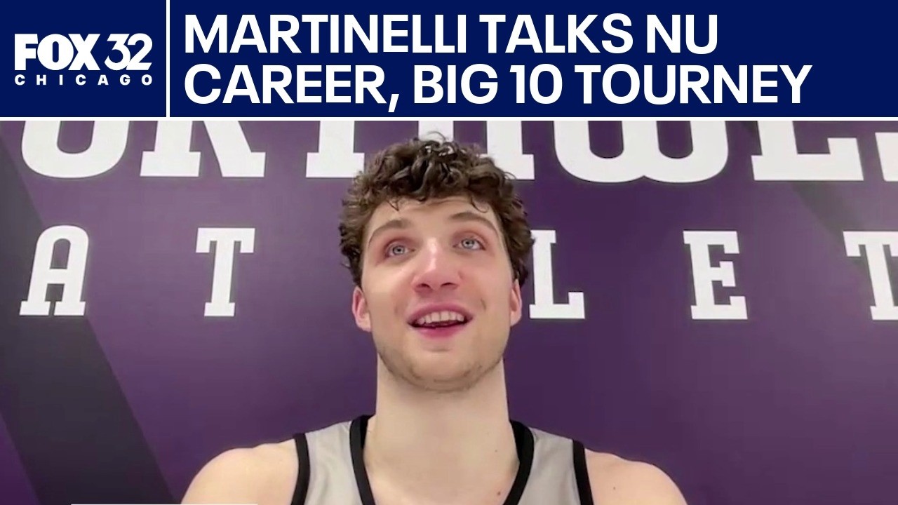 Nick Martinelli talks his Northwestern career and the Big Ten Tournament