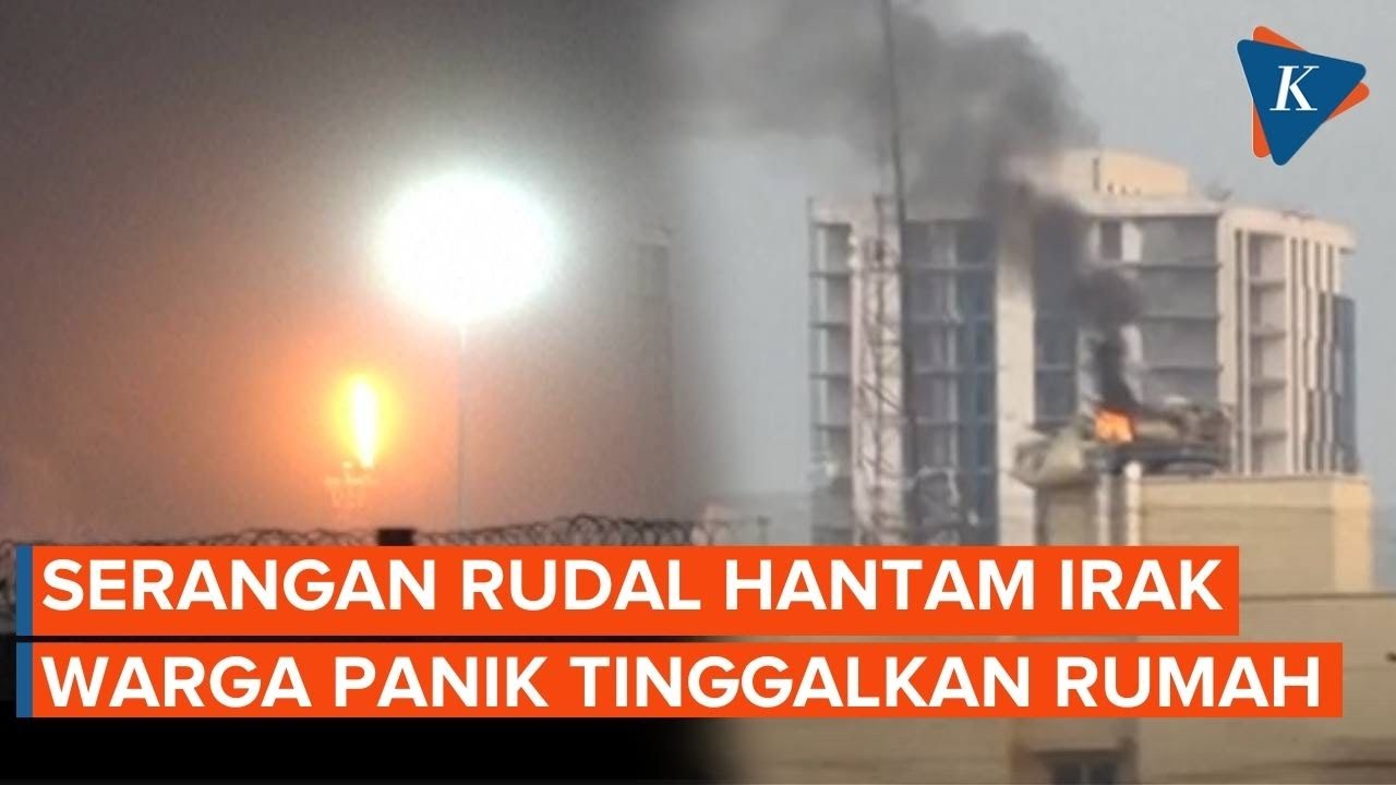 Serangan Rudal Gampur Irak, Warga Sebut Hantam Warga Sipil