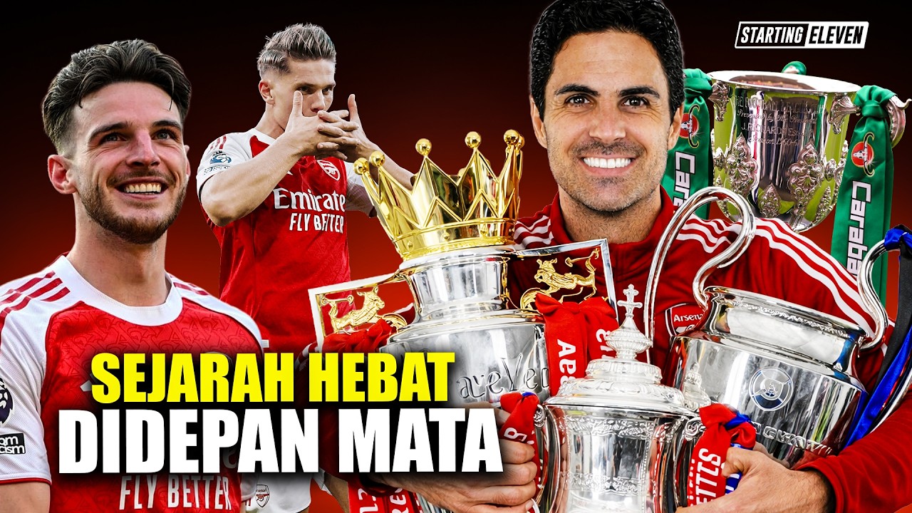 Satu Musim, Empat Mahkota! Peluang Arsenal Mengunci Quadruple Musim 2025/26