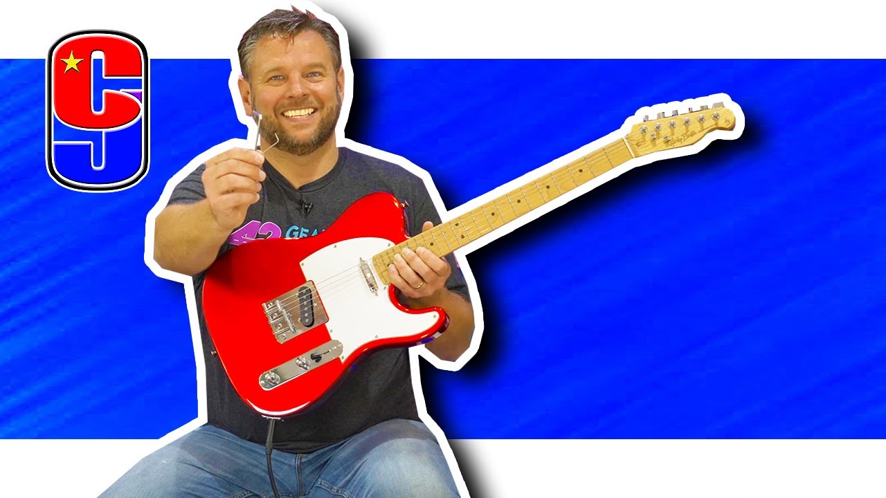 КАЧЕСТВЕННАЯ ГИТАРА, НАСТРОЙТЕ ПРАВИЛЬНО И ИГРАЕТ ОТЛИЧНО! Harley Benton TE20