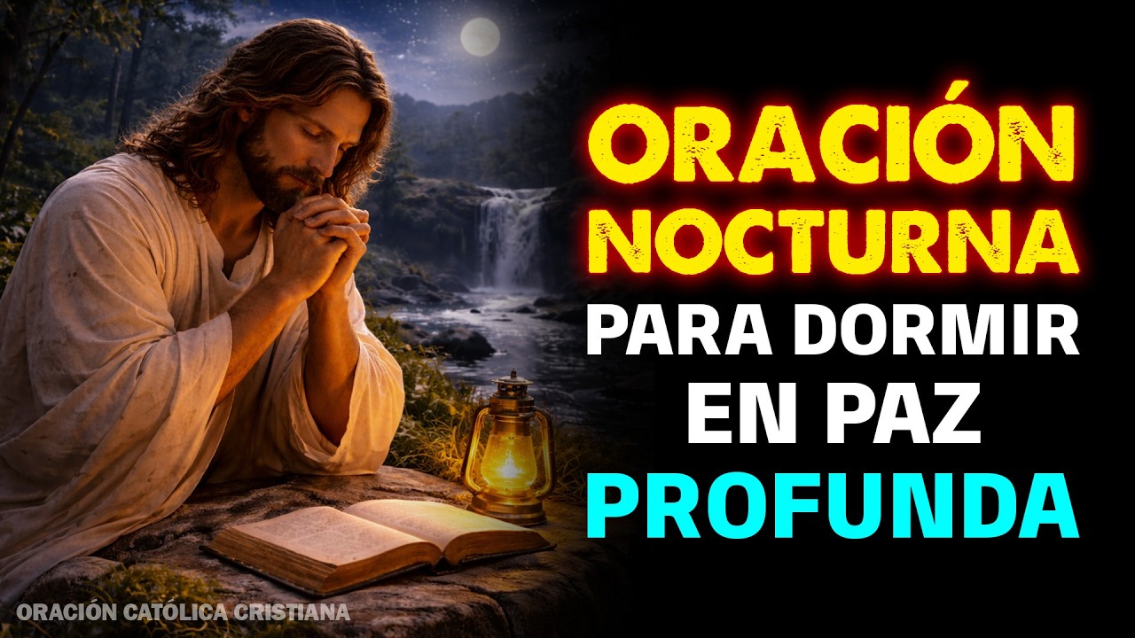 🌙 Oración para Dormir en Paz Profunda | Duerme Sin Ansiedad y Confía en Dios