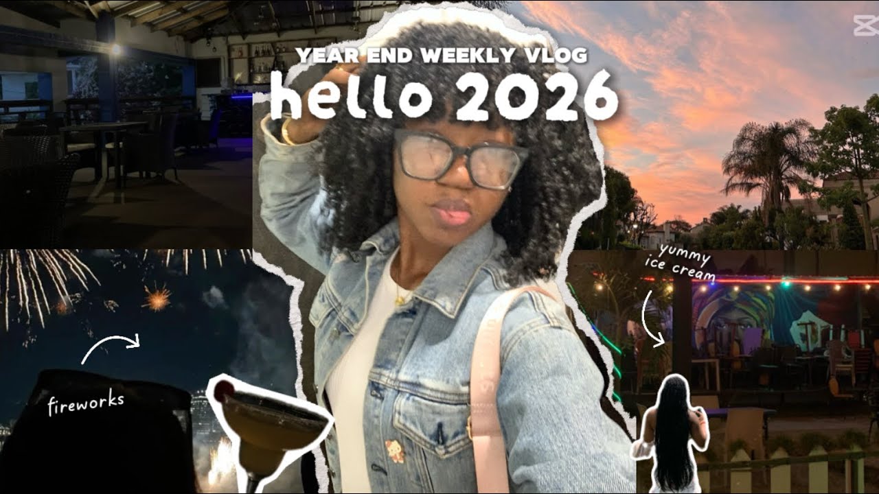 WEEKLY VLOG: New Year, New Me? (NYE, night outs, crash out,fireworks…)