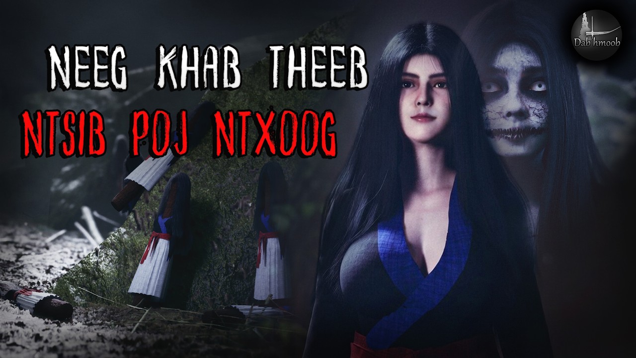 [Sub Eng] The Loudmouth Who Challenged a Ghost (Scary Story) | Neeg Khav Theeb Ntsib Poj Ntxoog