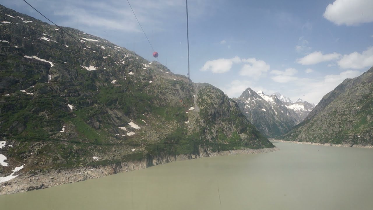 Luftseilbahn Grimsel Oberaar Sektion1 Bergfahrt