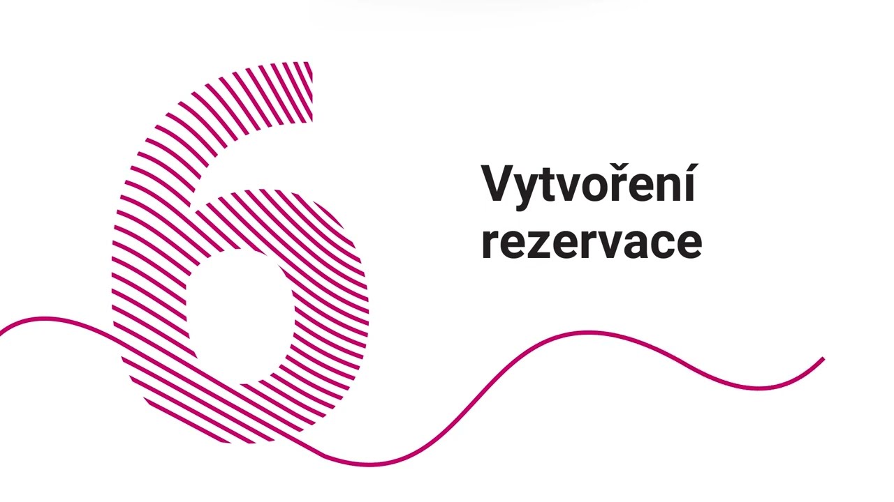 Vytvořen&iacute; rezervace