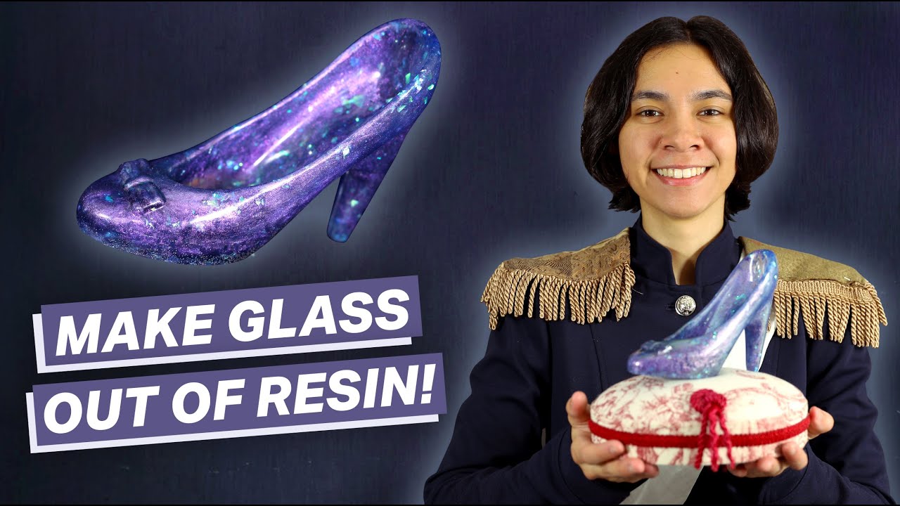 How To Make A Cinderella Glass Slipper (Resin DIY)