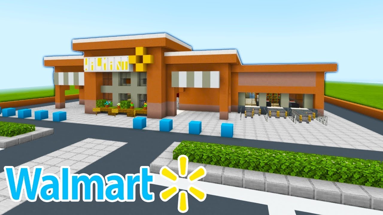 Minecraft Tutorial: How To Make A Walmart 