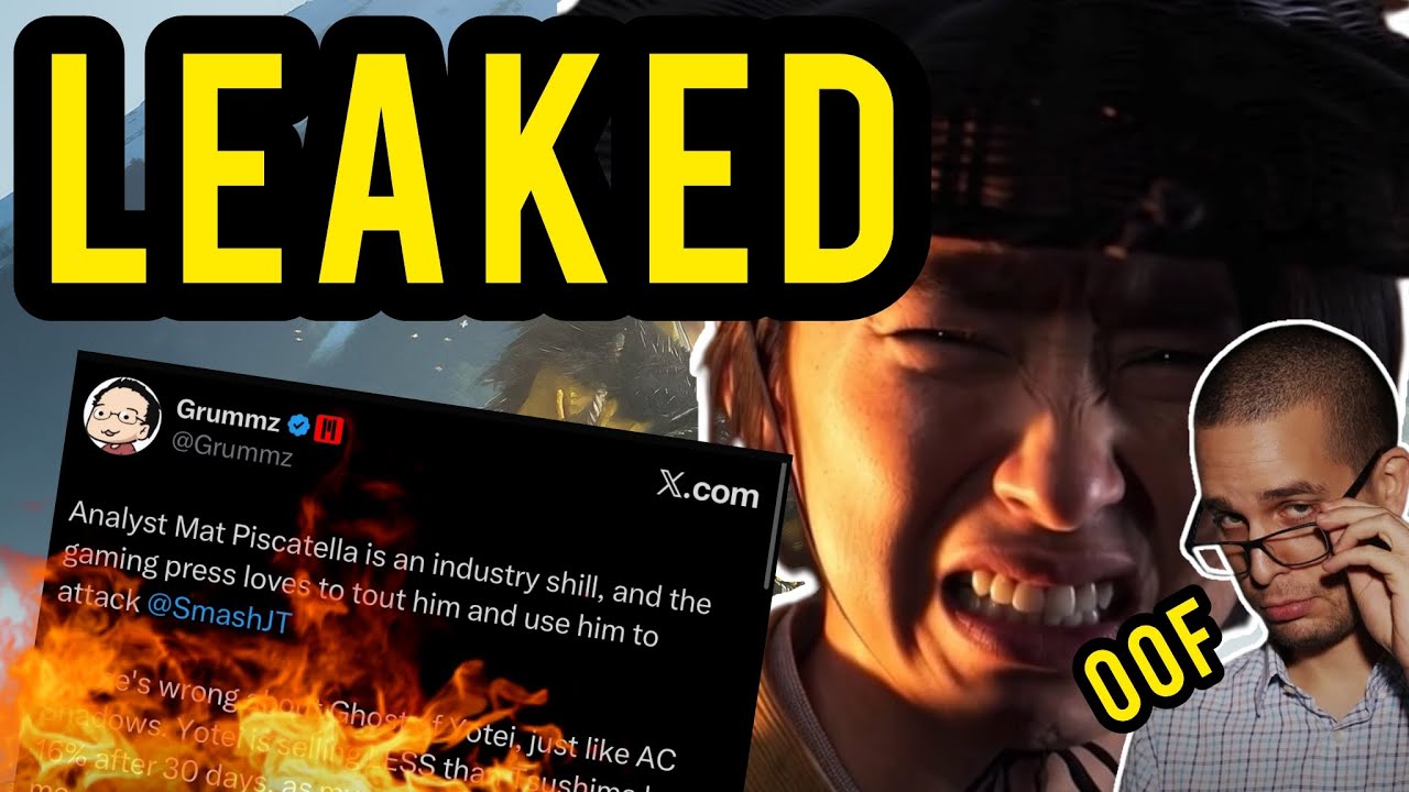EXPOSED: Colin Moriarty Gets DESTROYED After Ghost of Yōtei Sales Leak!