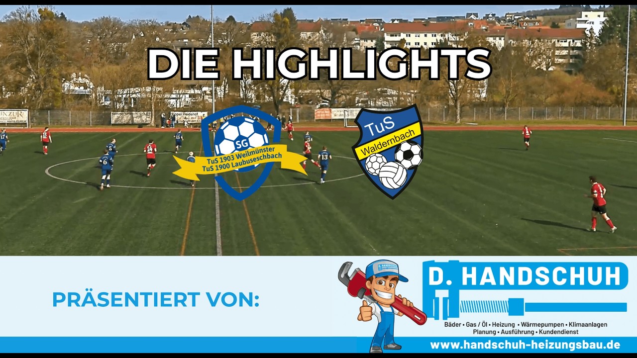 Highlights SG Weilmünster/Laubuseschbach II vs TuS Waldernbach II
