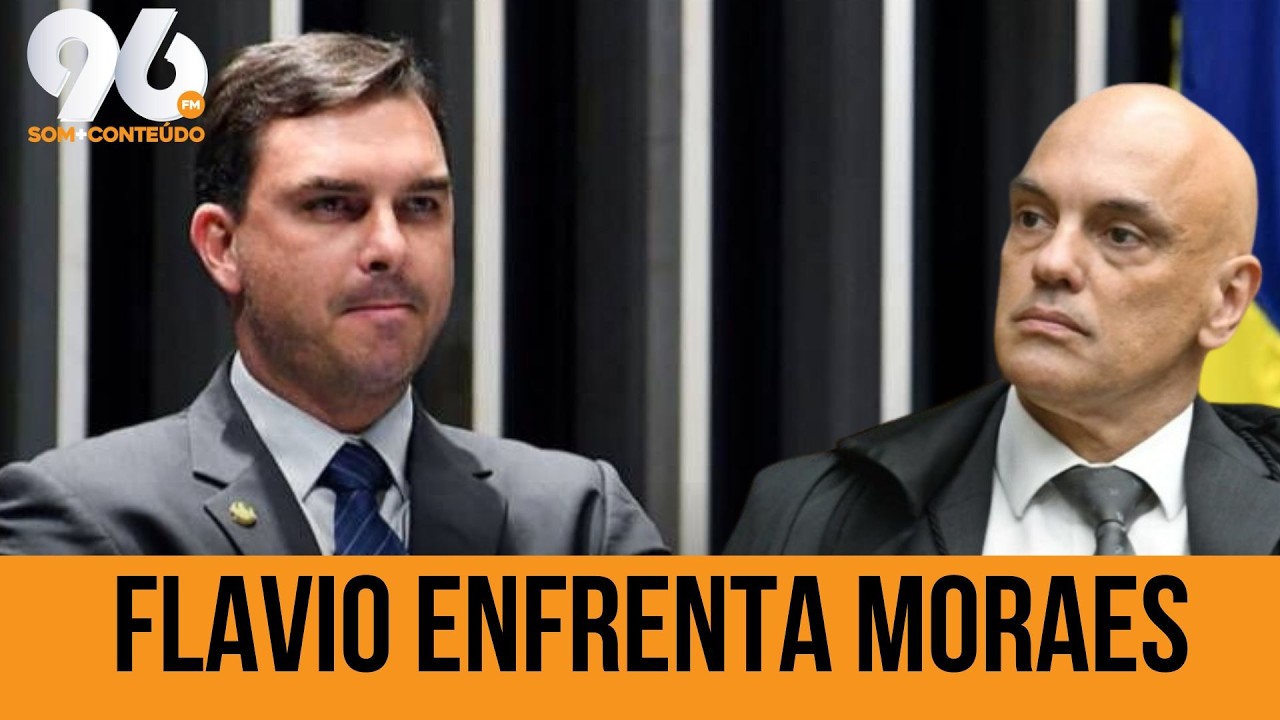 FLAVIO BOLSONARO RESPONDE A MORAES: 