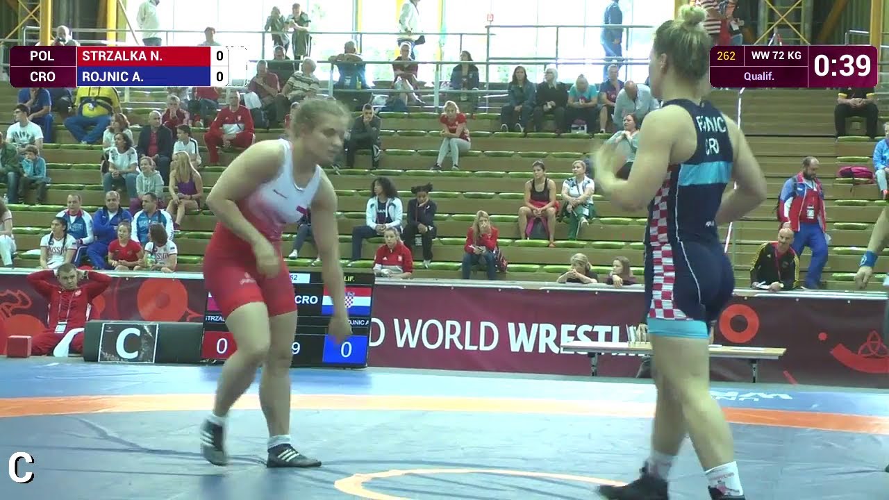 Qual. WW - 72 kg: N. STRZALKA (POL) df. A. ROJNIC (CRO), 6-0