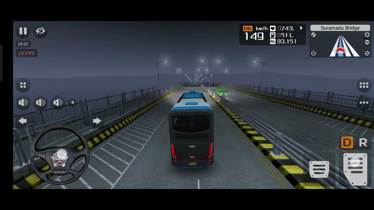 Amazing bus driver passenger drop off❤️🚔🚔🚨@MrBeast @DuckyBhai 