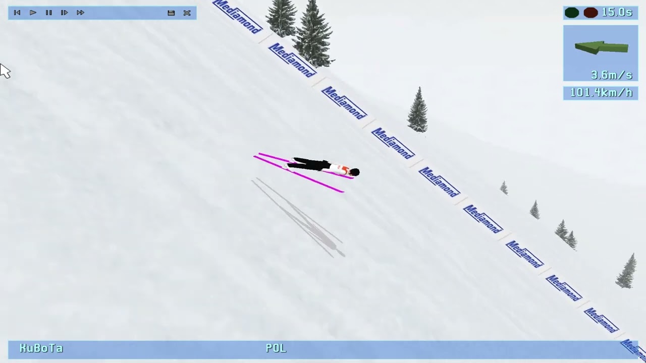 Deluxe Ski Jump 3 - Słowenia 318.90m