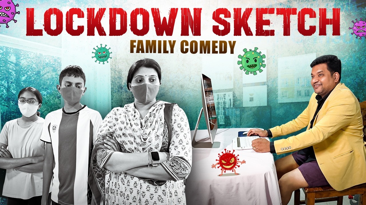 Lockdown Days Malli? 😄 | Sarath Nisha Family Comedy Episode with a Twist #sarathnalla #telugucomedy