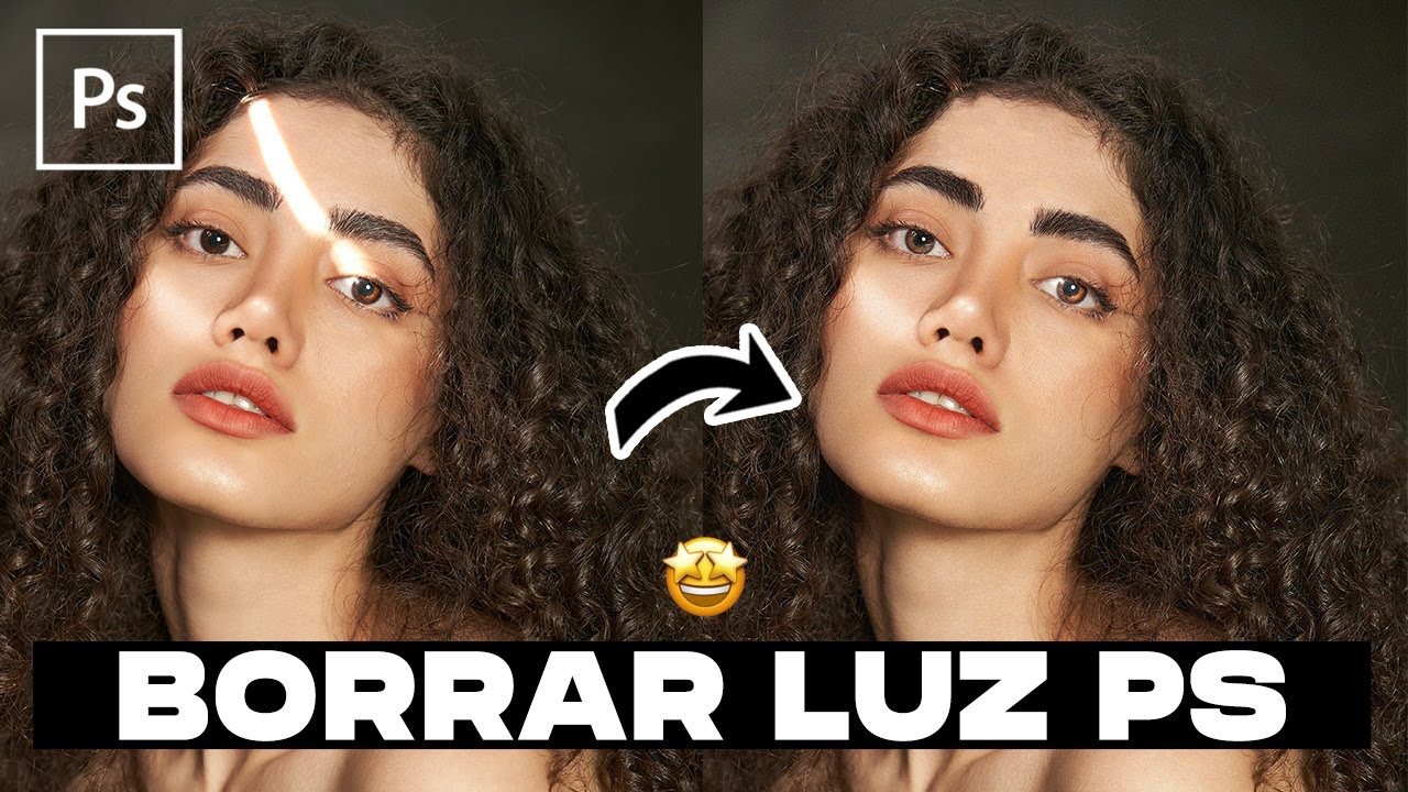 ✅ Como borrar luz del sol en un rostro en Photoshop | Tutorial Photoshop | Sinergia