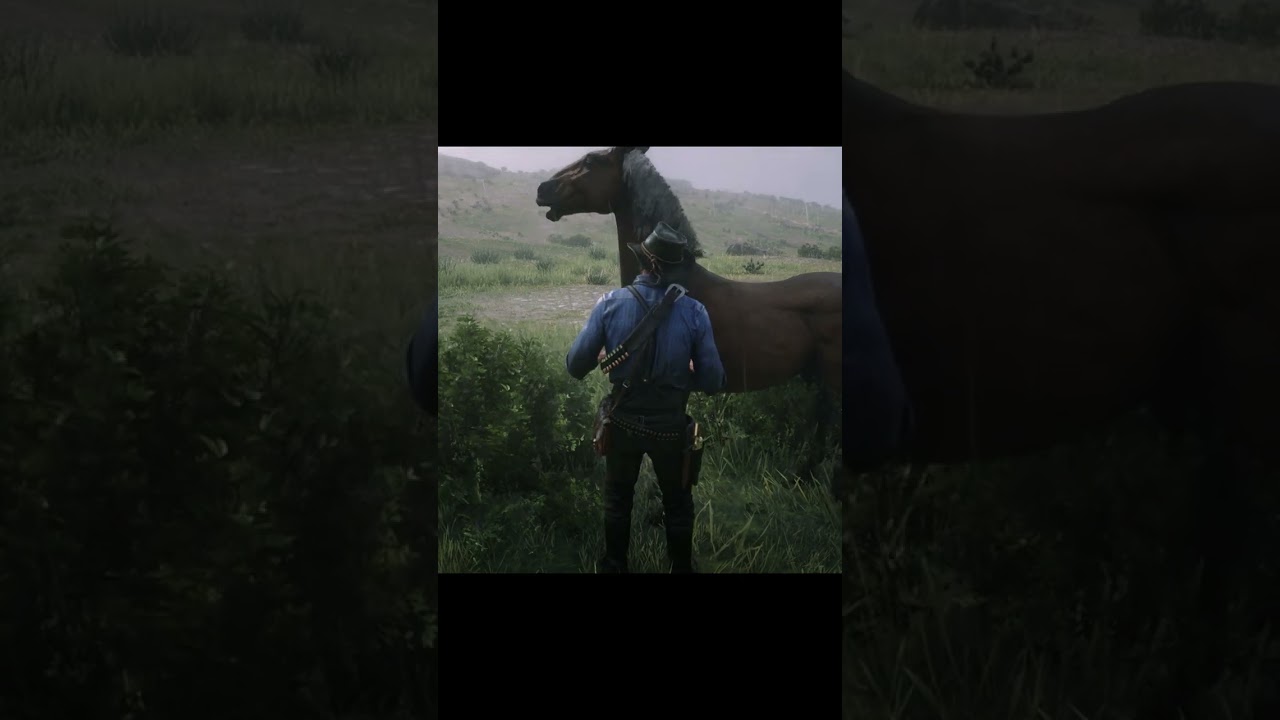 Breaking the Wild: The Art of Taming a Horse with Arthur Morgan #shortvideo #reddeadredemption