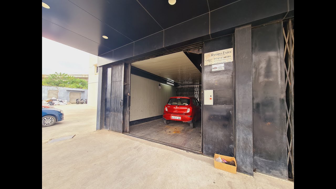 Hydraulic Car Elevator | Nexa, Mysore Road | Hydro Fabs