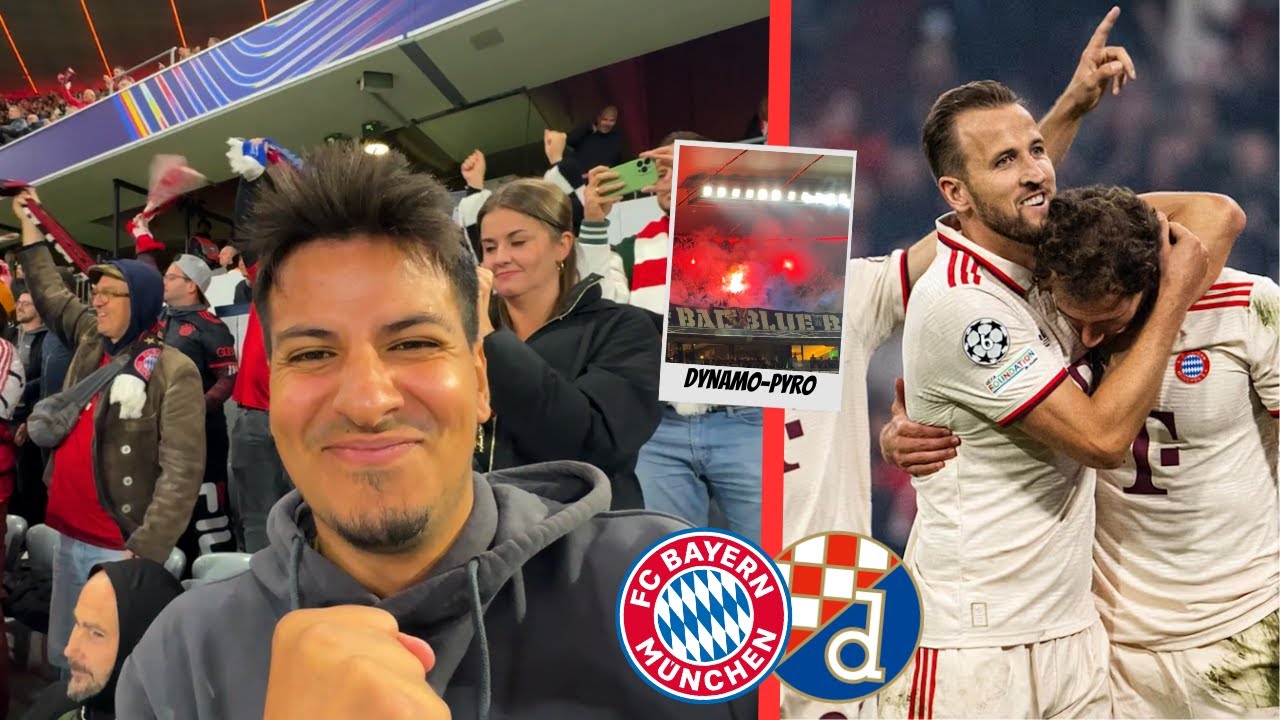 DIESES SPIEL WAR GEISTESKRANK 🤯🔥 4 Tore von Kane 😍 | FC Bayern München vs. Dinamo Zagreb | CedrikTV