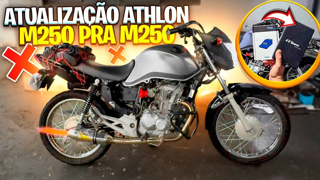 COMO ATUALIZAR O MÓDULO ATHLON M250 PRA M250❌ FÁCIL RÁPIDO E FICA TOP 🤩