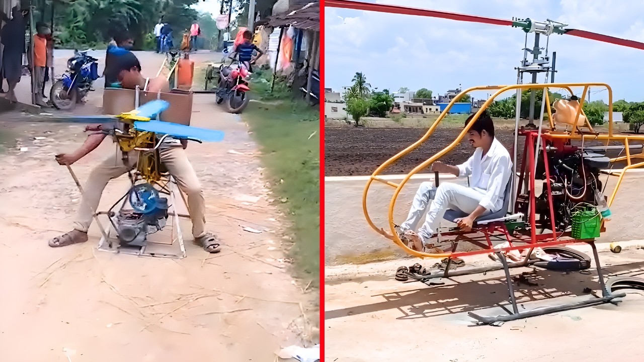 20 Incredible Homemade Flying Machines That Actually Took Off