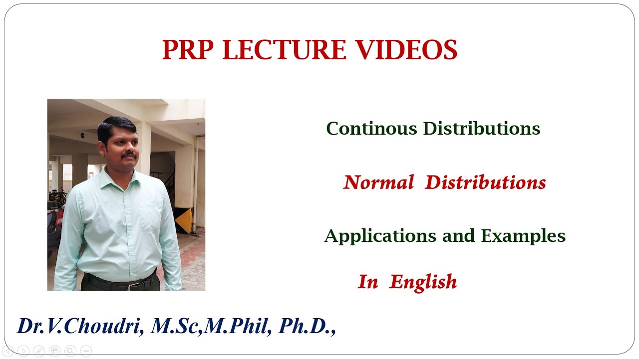 Normal Distribution Application and Examples in English
