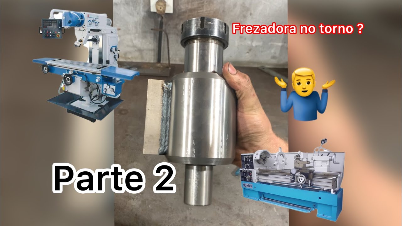 Como fabricar uma frezadora para o torno. Ideias que você nunca viu