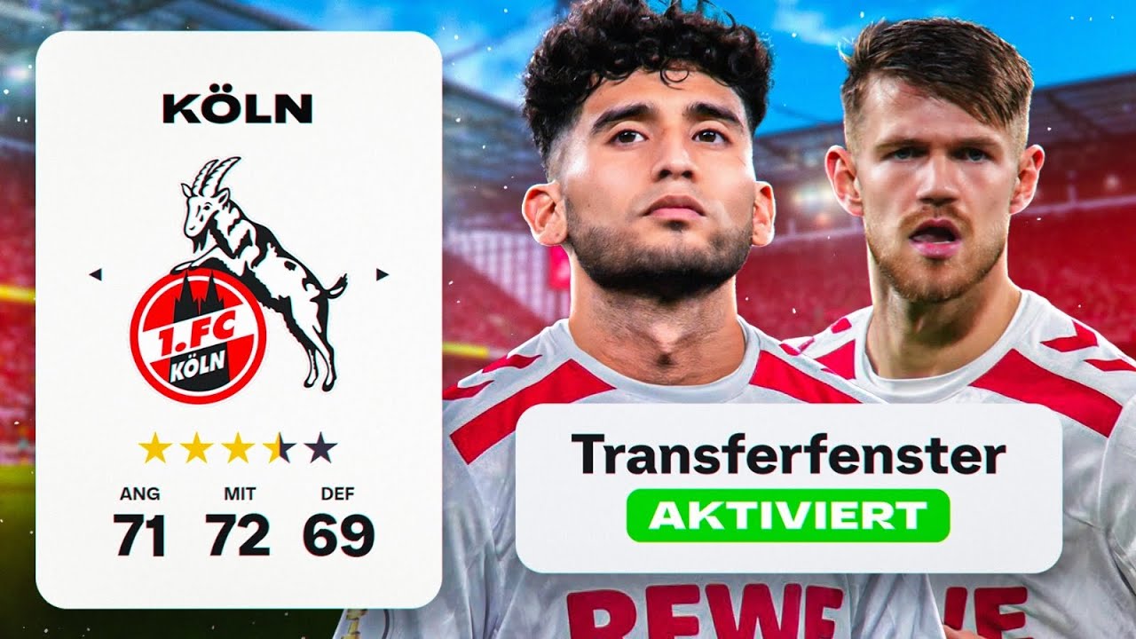 Nach TRANSFER-SPERRE zum CL-SIEGER!!🚨🏆 FC25: Köln Sprint to Glory