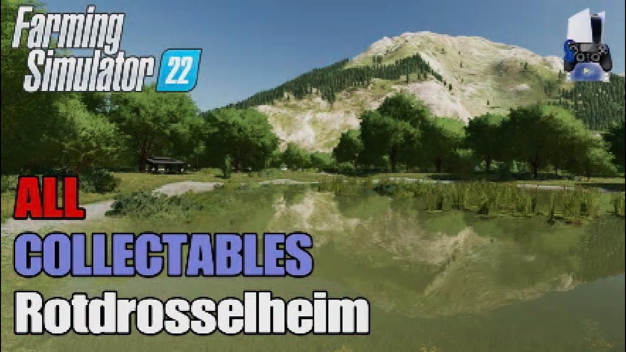 Collectables Rotdrosselheim | FS22 | Console | Earn extra money | All 20 Collectables