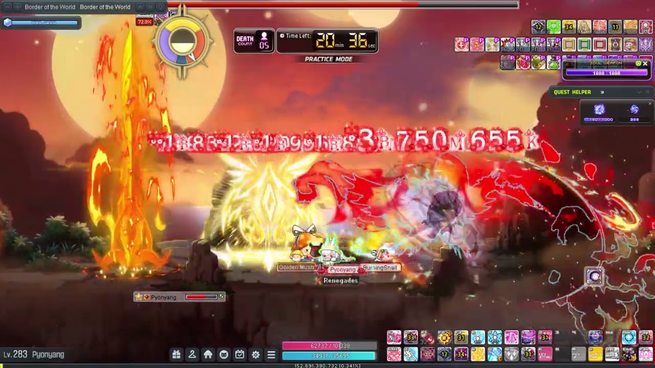 MapleStory: Len hSeren Solo Attempt