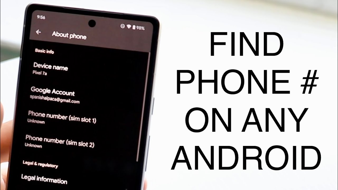 How To Find Your Phone Number On Your Android! (2023)