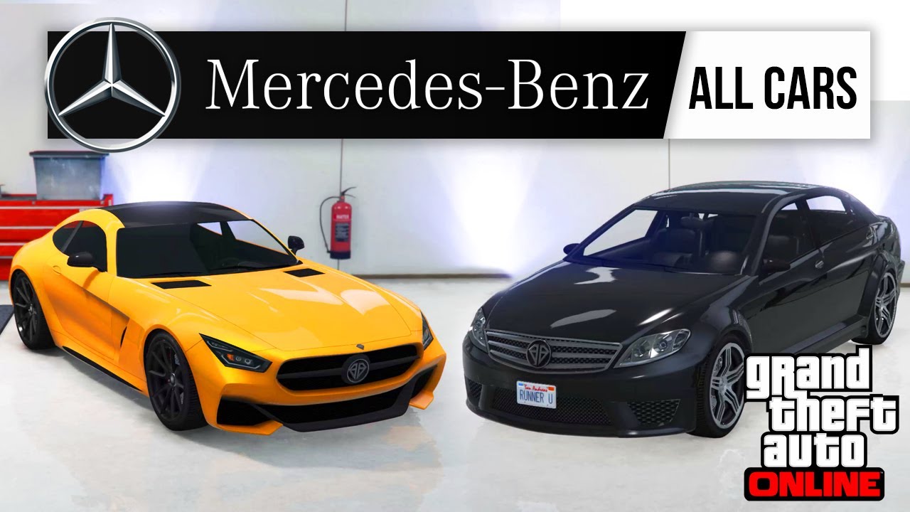 Не пропустите эти автомобили Mercedes в GTA 5 Online