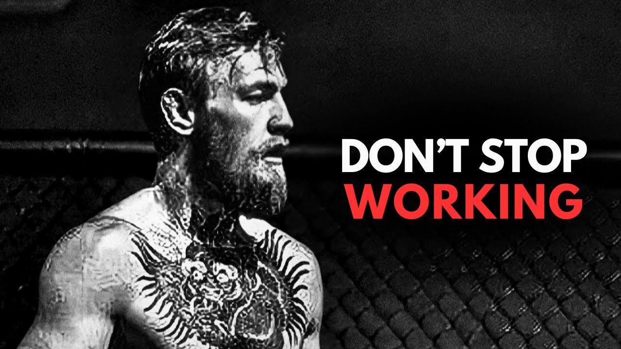 DON'T STOP, WORK HARD - Inspirational Speech