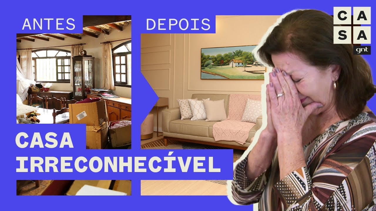 REFORMA deixa casa IRRECONHECÍVEL após eliminar a bagunça | Antes e Depois | Desapegue Se For Capaz