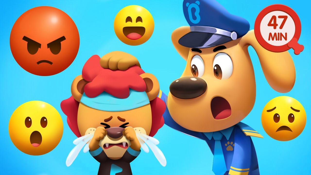Learn About Emotions and Feelings | Useful Story | Safety Rules for Kids | Sheriff Labrador
